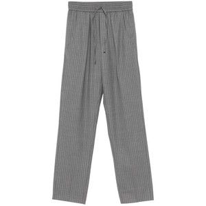 Isabel Marant Charcoal Grey Pinstripe Liska Trousers - NWT